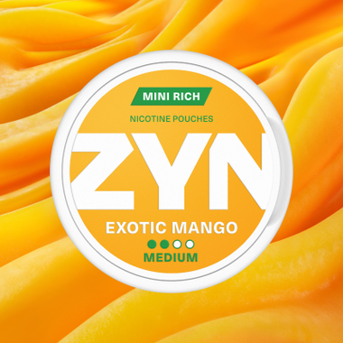 Zyn Exotic Mango Mini Rich Medium - Can
