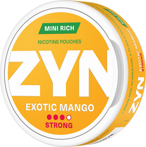 Zyn Exotic Mango Mini Rich Strong - Shrink (5 cans)
