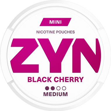 Zyn Black Cherry Mini Medium - Shrink (5 cans)